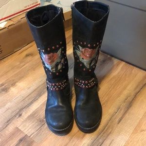 Rare Harley Davidson Moto boots